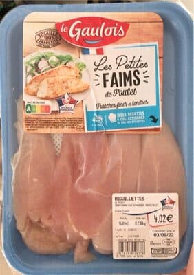 Aiguillettes de poulet