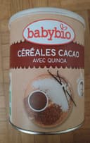 céréales cacao avec quinoa