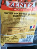 Saucisse aux pommes de terre