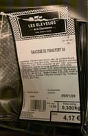 Saucisse de francfort