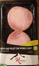 Rôti de filet de porc cuit