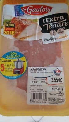 Escalope de dinde