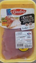 2 escalopes extra tendre marinées