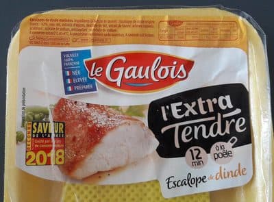 2 escalopes de dinde