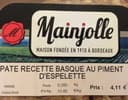 Pâté recette Basque