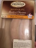 Boudin blanc a l'ancienne
