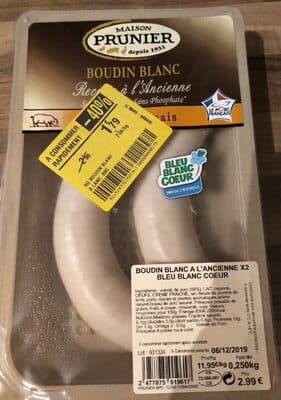 Boudin Blanc Recette à l'ancienne