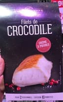 Filets de crocodile