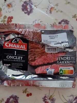 1 onglet moelleux & riche en goût