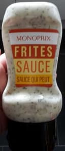 Frites sauces CODE BARRE A MODIFIER : 3350033356641 - Monoprix - 255 g