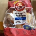 4 brioch muffins