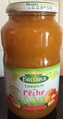 Compote de pêche