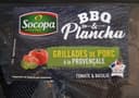 BBQ et plancha grillade de porc à la provençale