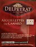 Aiguillettes de canard