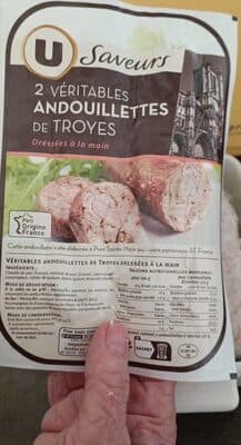 2 véritables andouillettes de Troyes