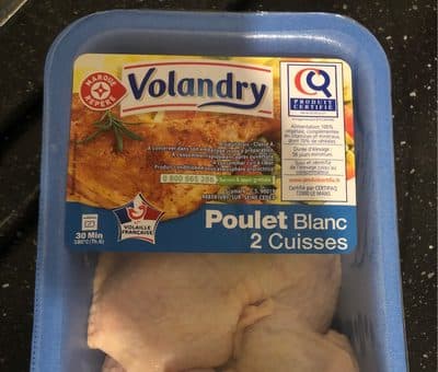 Cuisses de poulet Blanc