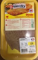 2 Escalopes à la dinde milanaise