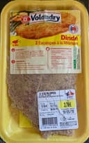 Dinde 2 Escalope à la Milanaise