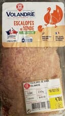 Escalopes de dindes à la milanaise