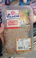 Escalope de dinde à la milanaise