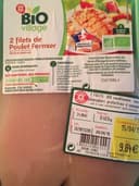 2 filets de poulet fermier