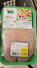 2 filets de poulet BIO VILLAGE
