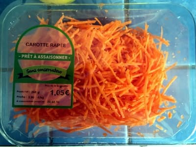 carottes rapées