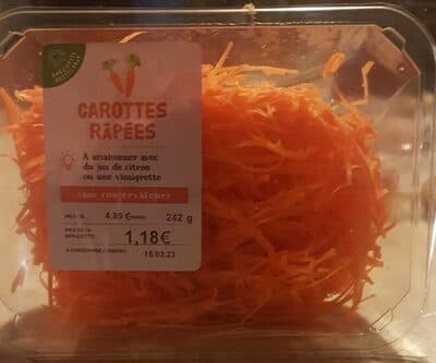 Carottes râpées