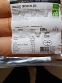 Saucisse cervela bio