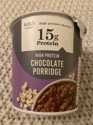 High Pritein Chocolate Porridge