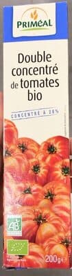 Double concentré de tomates bio