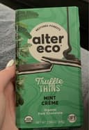 Mint Crème Truffle Thins