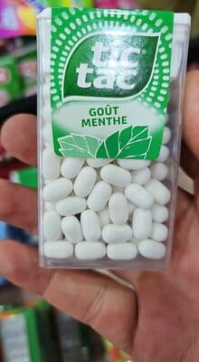 Bonbons Tic Tac x100 pastilles MENTHE - 49g