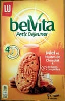 BelVita - Petit Déjeuner - Miel et Pépites de Chocolat
