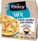 Colin Alaska Riz citronné Crème St.Jacques Plat de la mer d'aucy 280g