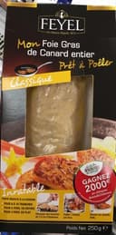 Foie gras de canard entier
