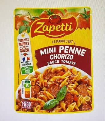 Mini Penne Chorizo