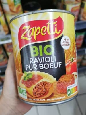 Ravioli pur boeuf