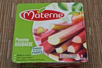 Compote Pomme Rhubarbe