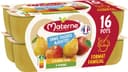 MATERNE Compotes Coupelles Pomme, P. Poire 16x100g Format Familial