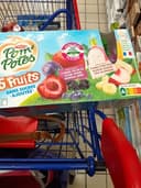 Gourdes compote mélanges de 5 fruits sans sucres ajoutés