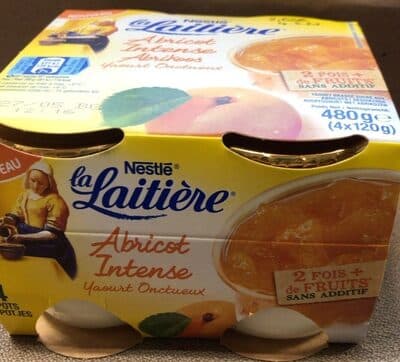 Abricot intense - yaourt onctueux