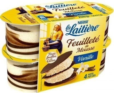 Feuilleté de Mousse Vanille