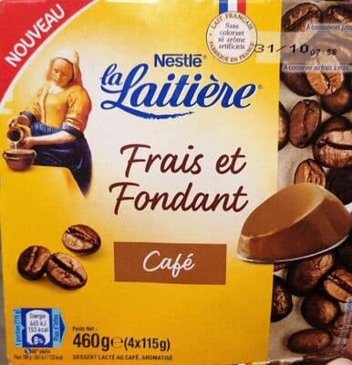 Frais et Fondant café 4 x 115 g