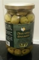 Olives vertes dénoyautées