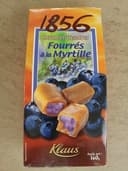 Caramels Tendres Fourrés Myrtille