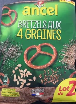 Bretzels aux 4 graines