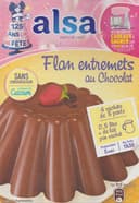 Flan entremets au Chocolat