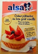 Crème pâtissière goût vanille