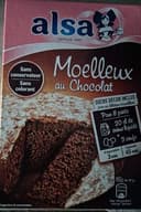 Préparation pour gâteau moelleux au chocolat
